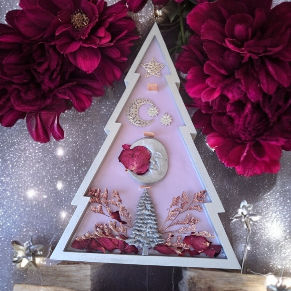 Hand Crafted , Wicked Worthy Wax, Winter's night moon candle - Picture 3 of 5